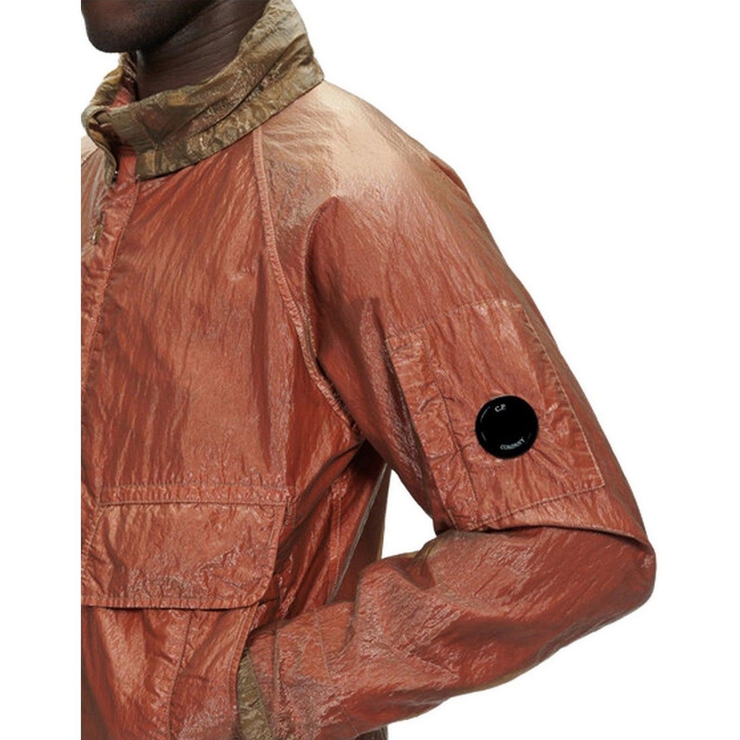 Giacche Uomo C.P. Company - Kan--D Hooded Jacket - Arancione