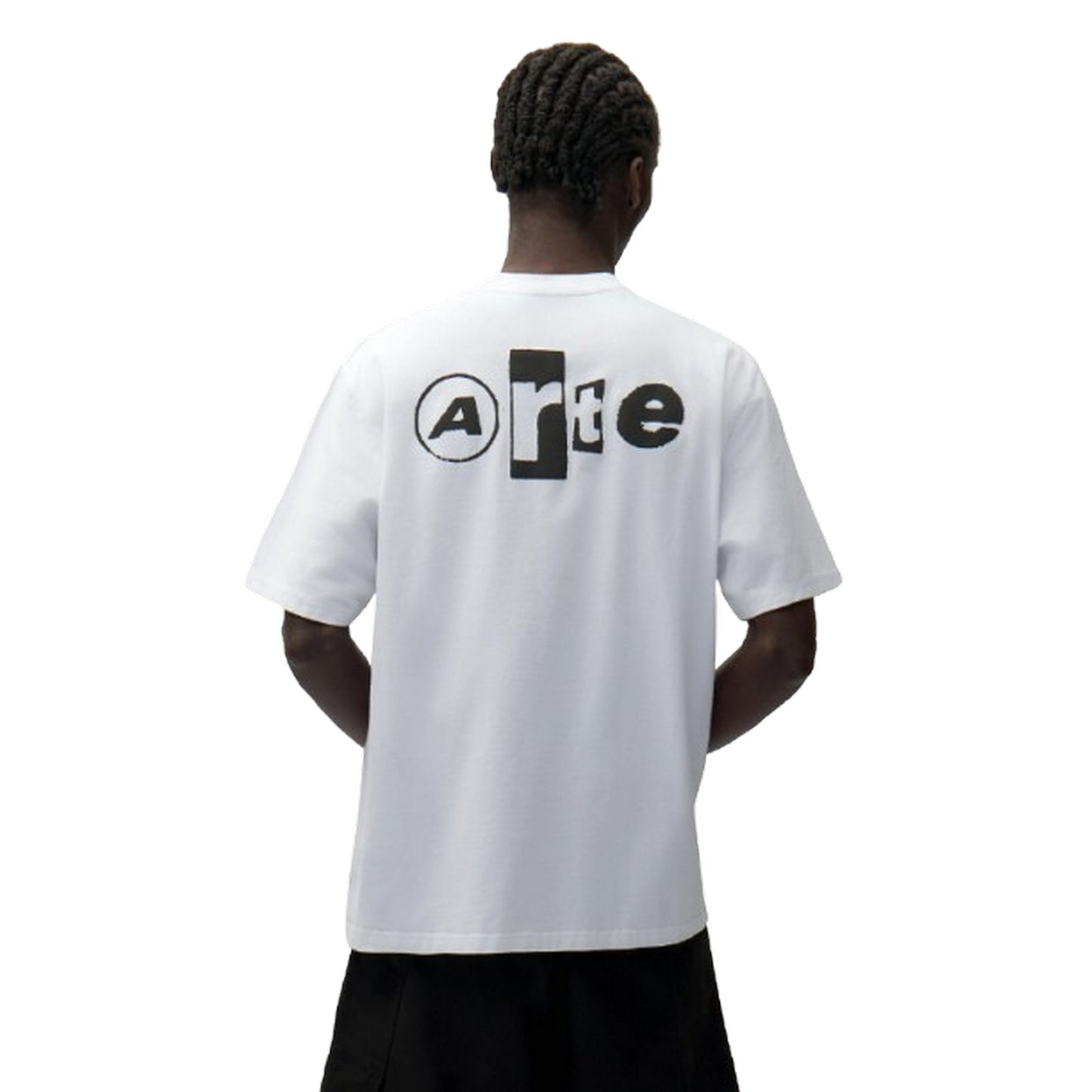 T-shirt Uomo Arte Antwerp - Back Collage T-shirt - Bianco