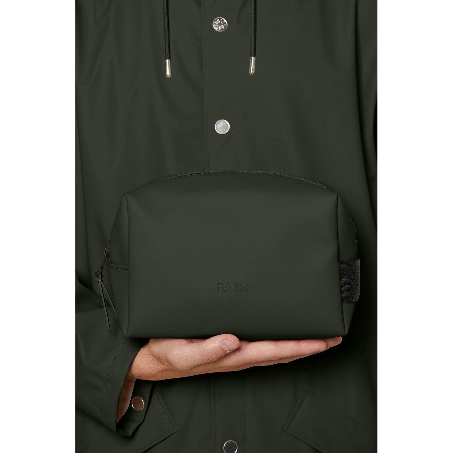 Borse a mano Unisex Rains - Wash Bag Small W3 - Verde