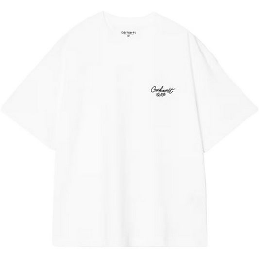 Carhartt Wip T-shirt pour hommes - T-shirt Signature Script S/S - Noir
