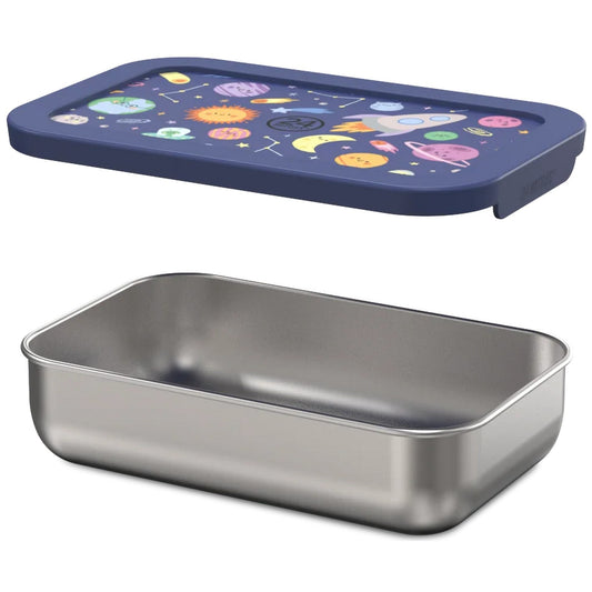 Lunchbox Kinder Unisex 24 Flaschen - Snackbox Space Friends - Mehrfarbig