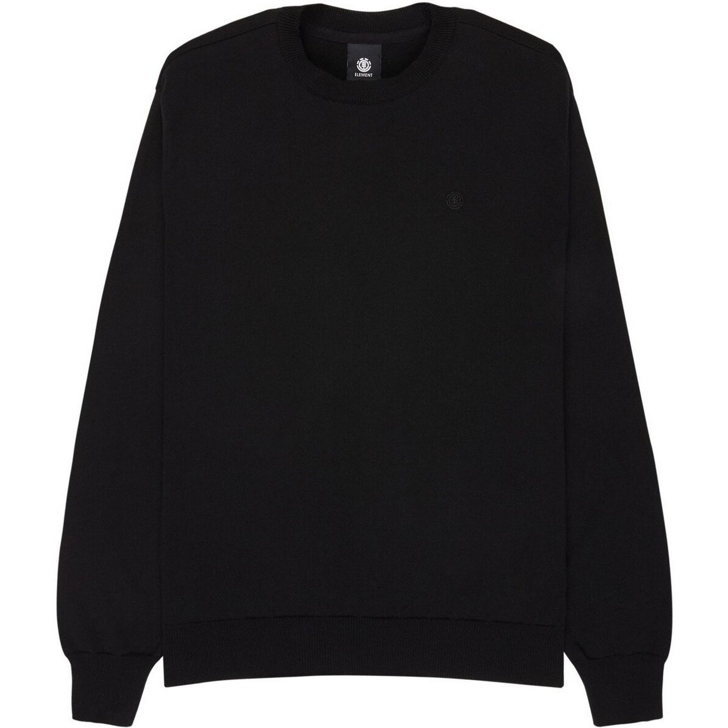 Maglie a manica lunga Uomo Element - Icon Embroidery Sw - Nero