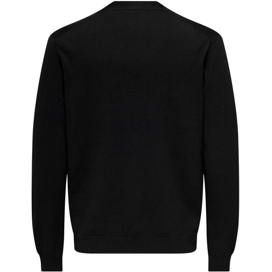 Cardigan Uomo Only & Sons - Onswyler Life Reg 14 Cardigan Knit - Nero