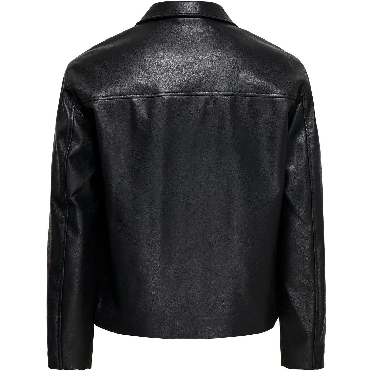 Giacche Uomo Only & Sons - Onsjack Pu Jacket Otw - Nero