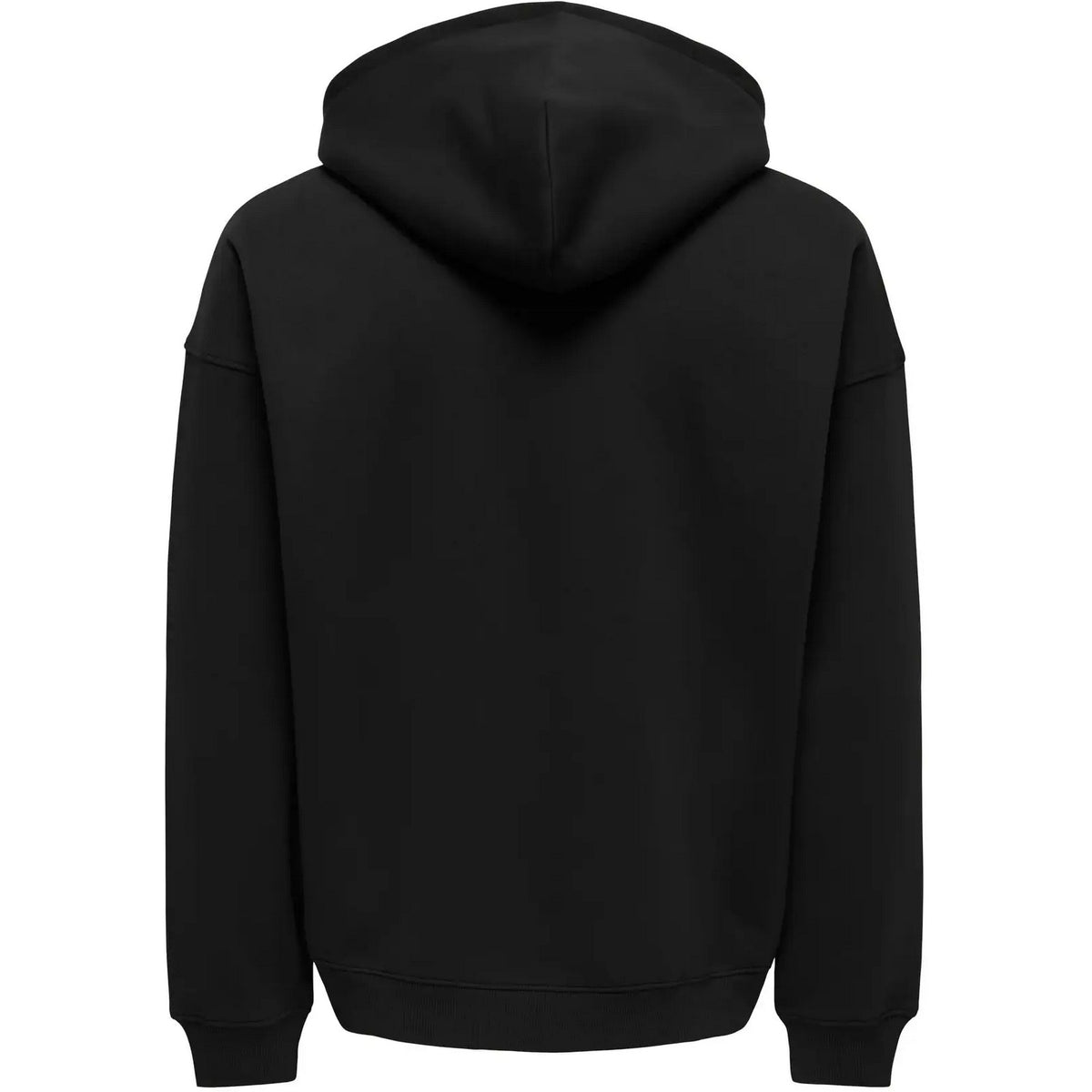 Felpe con cappuccio Uomo Only & Sons - Onsceres Ovz Zip Hoodie Sweat Noos - Nero