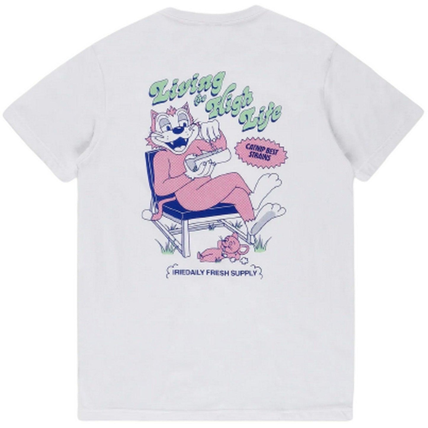 T-shirt Uomo Iriedaily - Fresh Supply Tee - Bianco