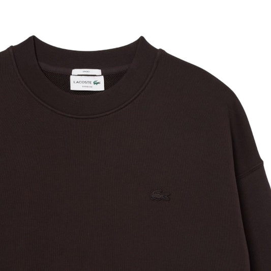 Felpe senza cappuccio Uomo Lacoste - Sweatshirt - Marrone