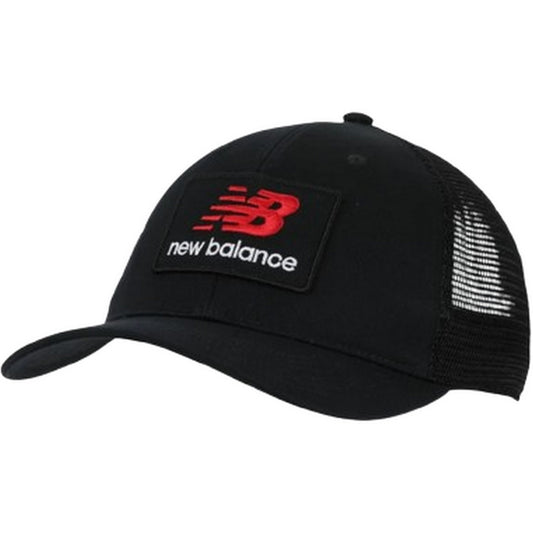 Cappellini da baseball Unisex New Balance - NB Stacked Patch Logo Trucker - Nero