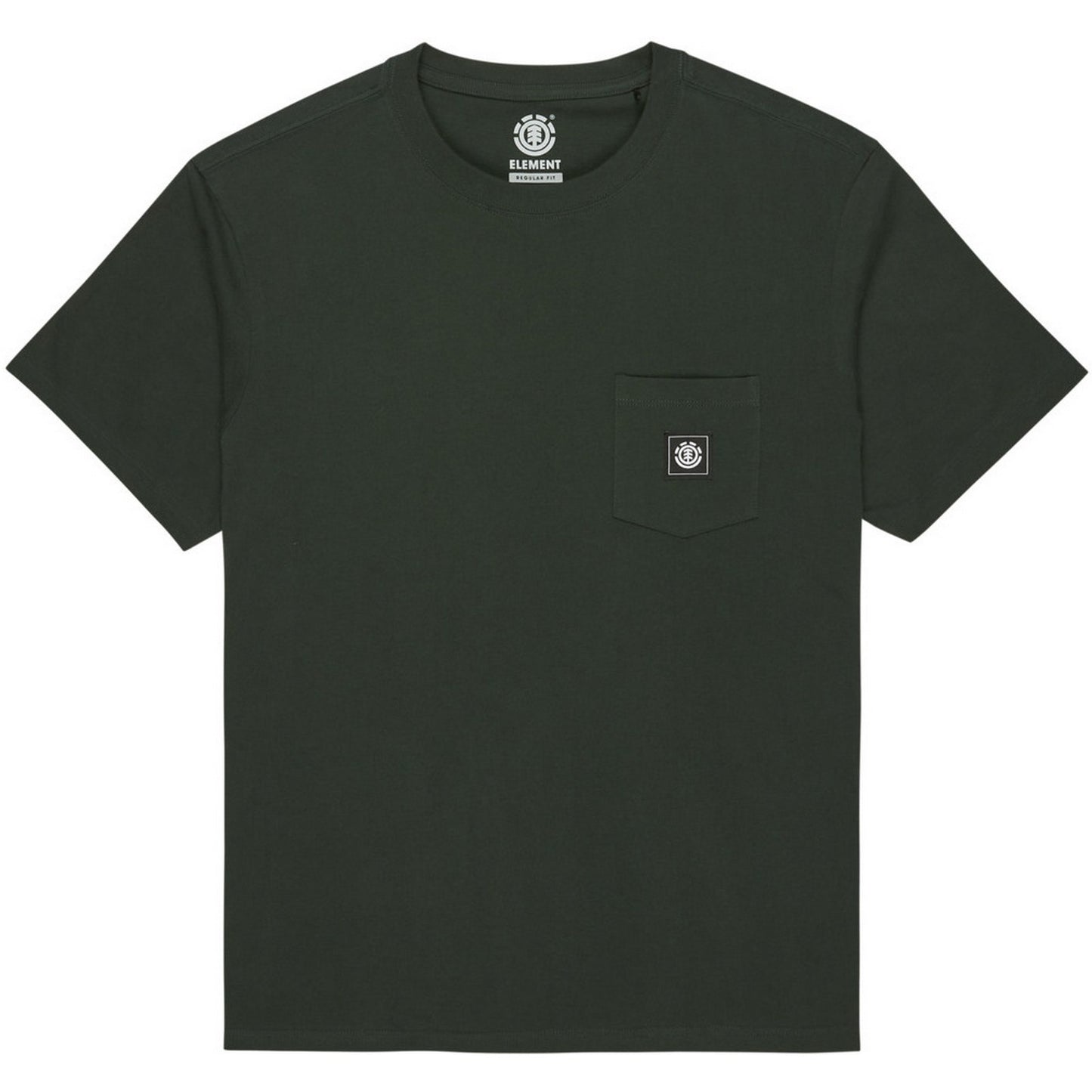 T-shirt Uomo Element - Icon Label Pkt - Verde