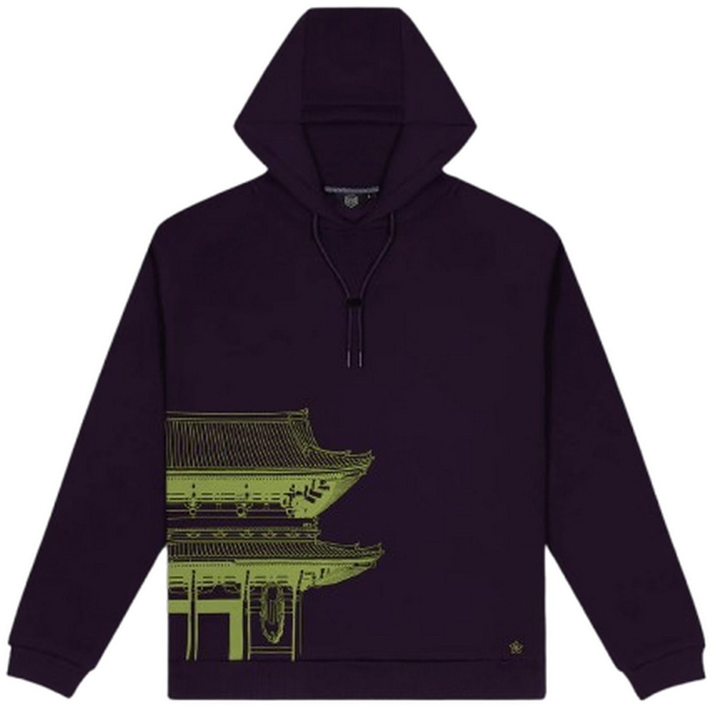 Felpe con cappuccio Uomo Dolly Noire - Bench Tokyo Over Hoodie - Nero