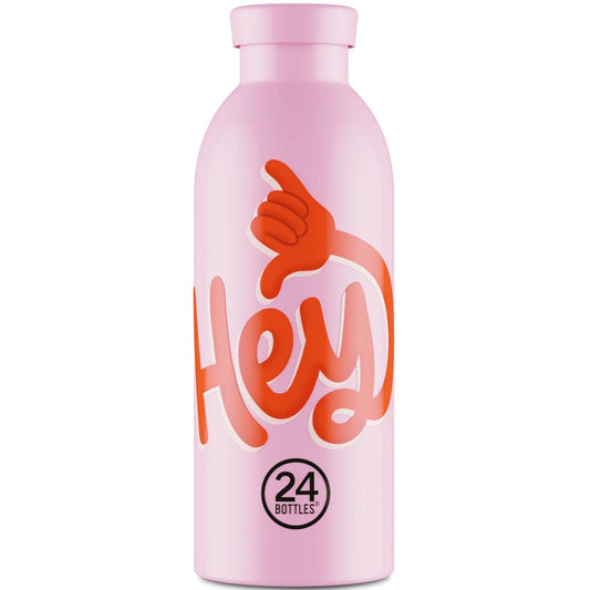 Thermos pour boissons unisexe 24 bouteilles - Clima Bottle 050 Hey! - Rose