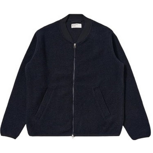 Vestes Universal Works pour hommes - Zip Bomber - Bleu