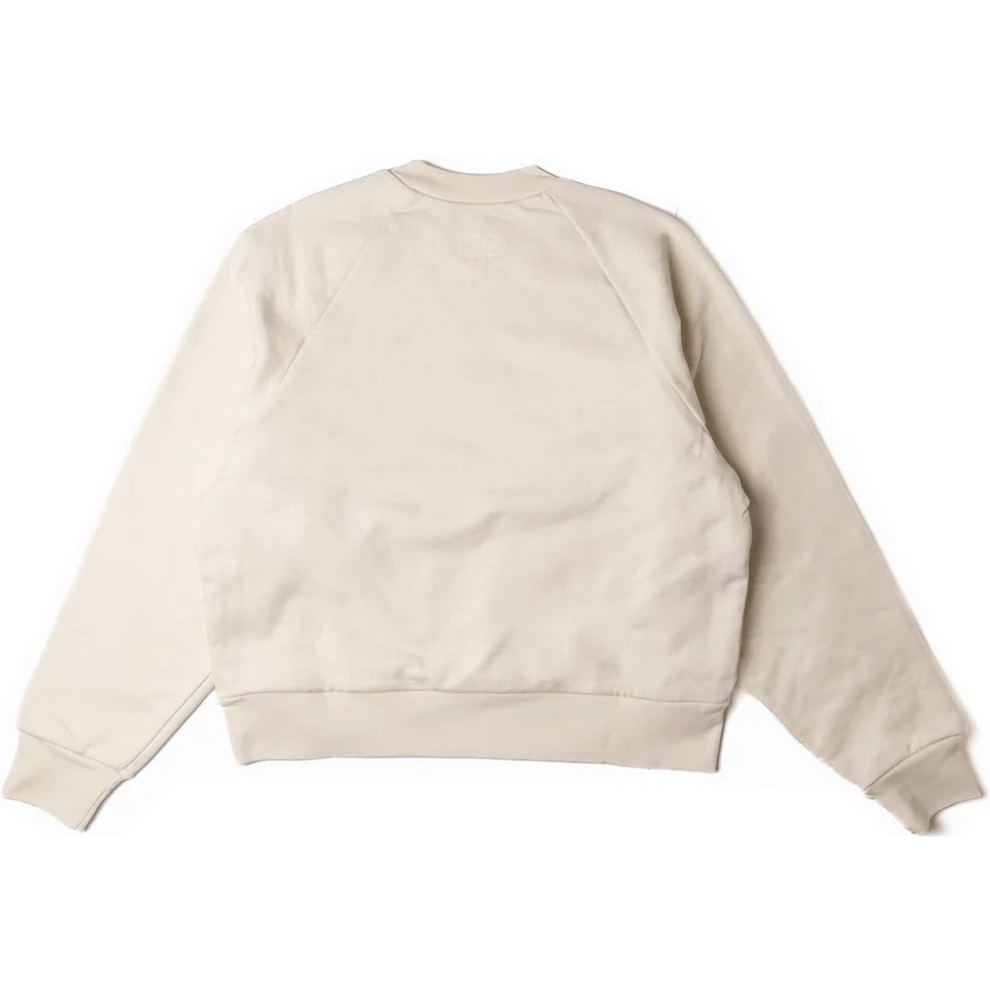 Felpe senza cappuccio Uomo GARMENT - Double Layer Crewneck With Double Embroidery - Beige