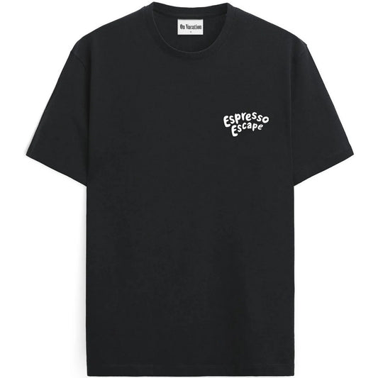 T-shirt Uomo ON VACATION - Espresso Escape T-Shirt - Nero