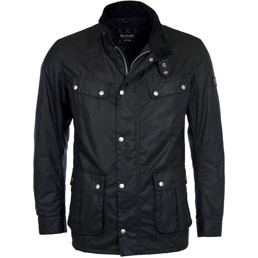 Barbour International Herrenjacken – Duke Wax Jacket – Schwarz