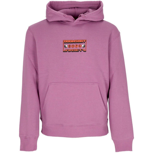 Męskie bluzy z kapturem Doomsday – Lodge Of Darkness – fioletowe