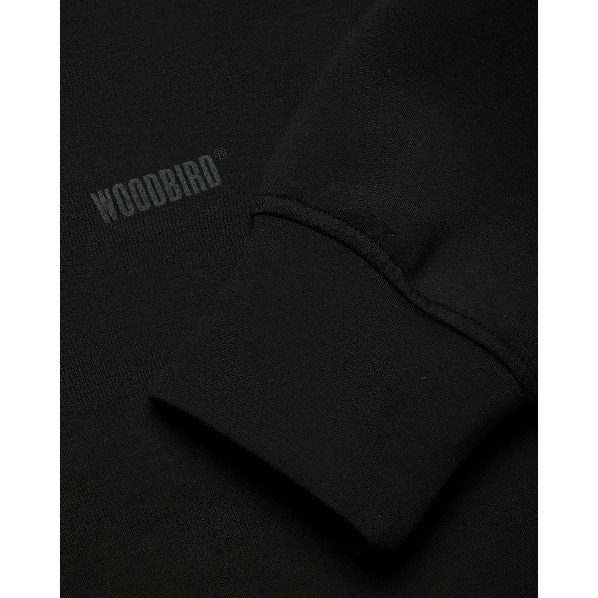Felpe senza cappuccio Uomo Woodbird - WBFuko Scuba Crew - Nero