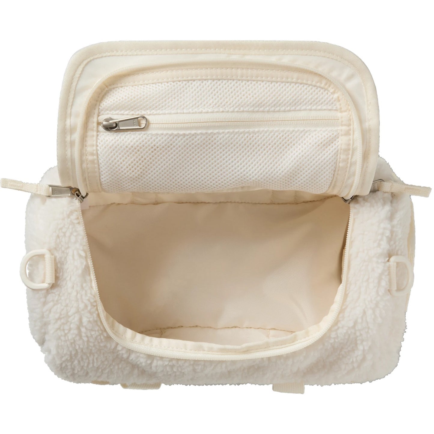Borse a spalla Unisex The North Face - Base Camp High Pile Mini Bag - Bianco