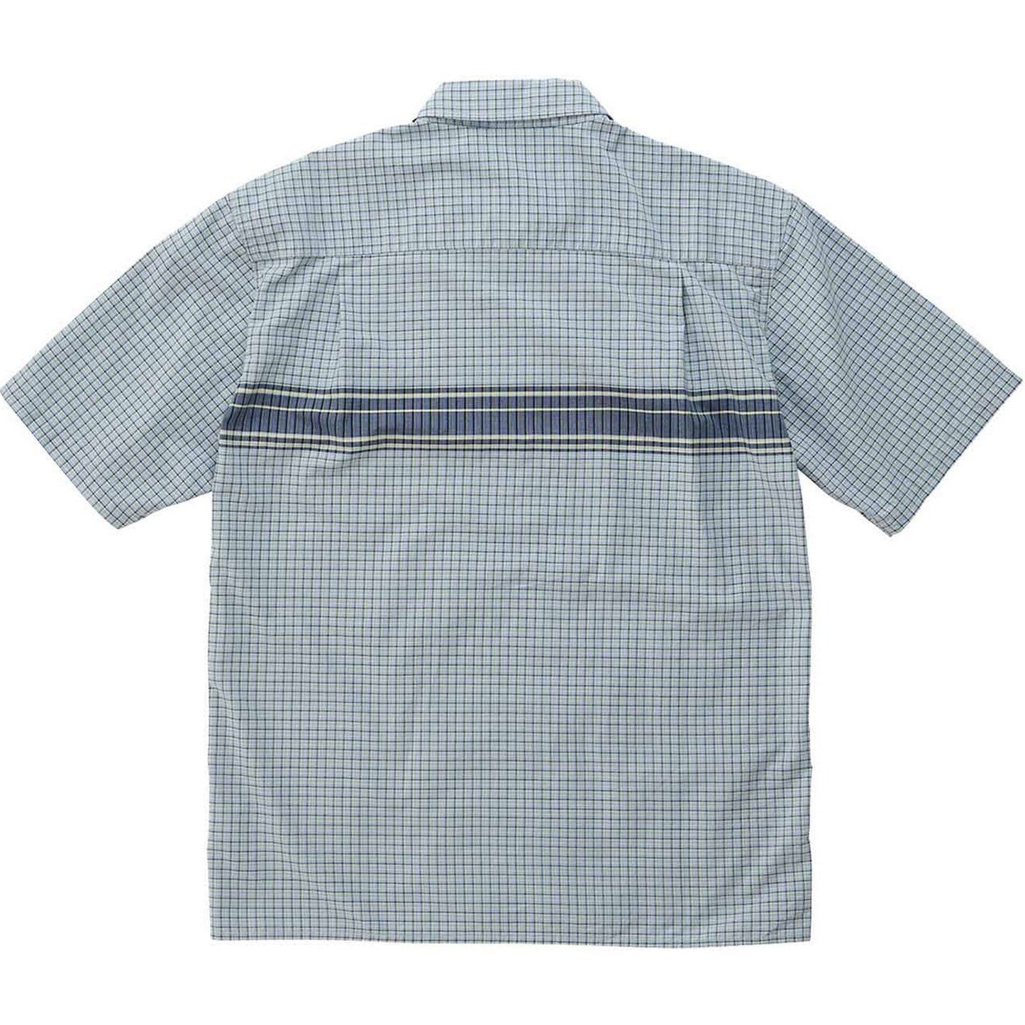 Camicie casual Uomo Gramicci - Zip Up Wave Shirt - Celeste
