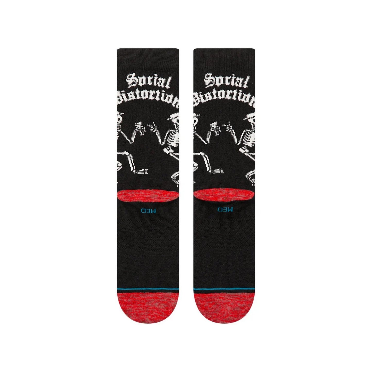 Calze Unisex Stance - Skelly Dancing Crew - Nero