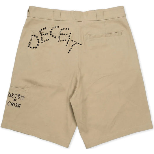 Bermuda Uomo Deceit - Deceit Chicano Short - Beige