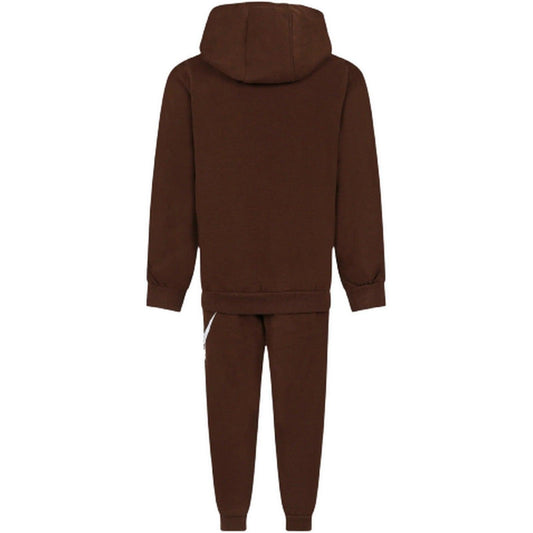 Nike Survêtements à manches longues pour enfants - Ensemble Club Fleece - Marron