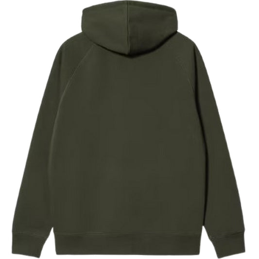 Carhartt Wip Sudaderas con capucha para hombre - Chaqueta Chase con capucha - Verde