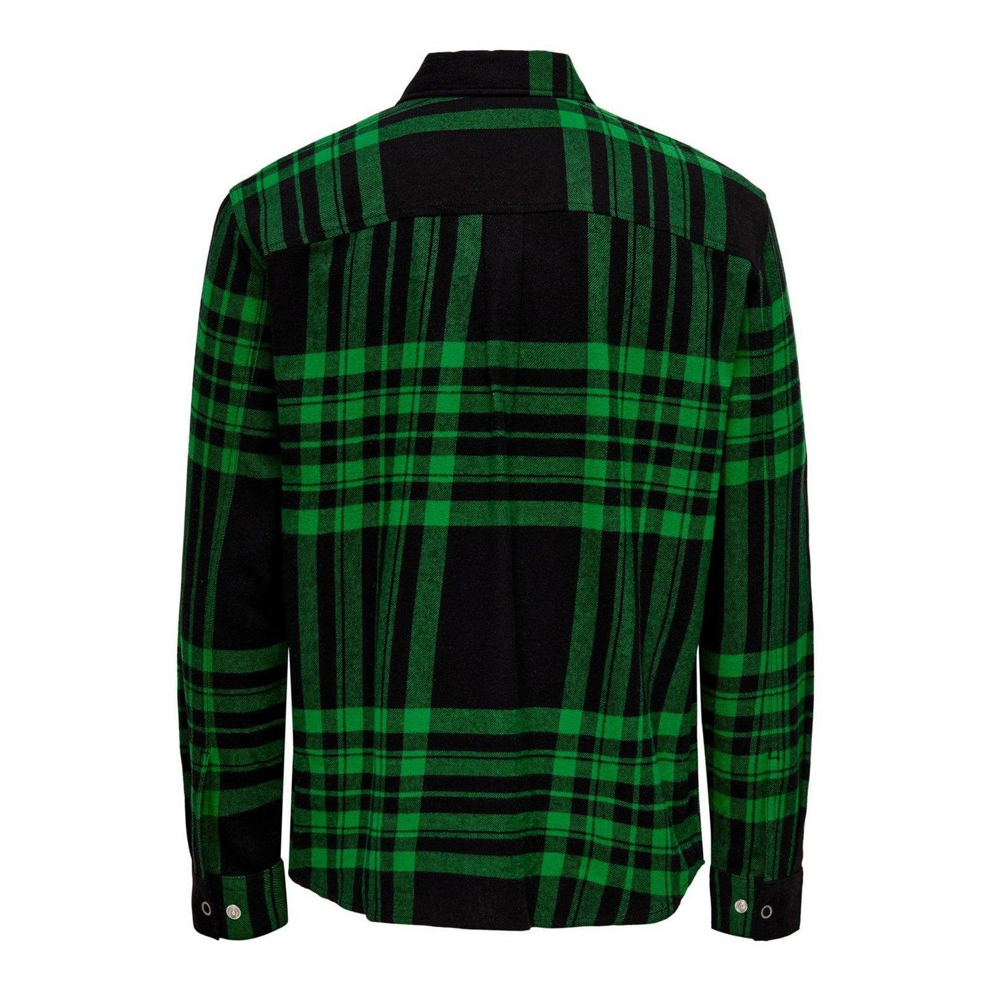 Camicie casual Uomo Only & Sons - Onstabb Ls Heavy Check Rlx Shirt C12 - Verde