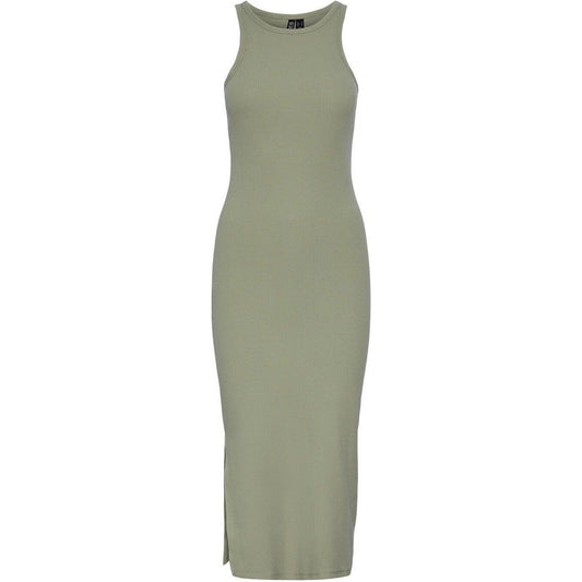 Freizeitkleider Damenteile - Pcruka Boxer Tank Dress Noos Bc - Grün