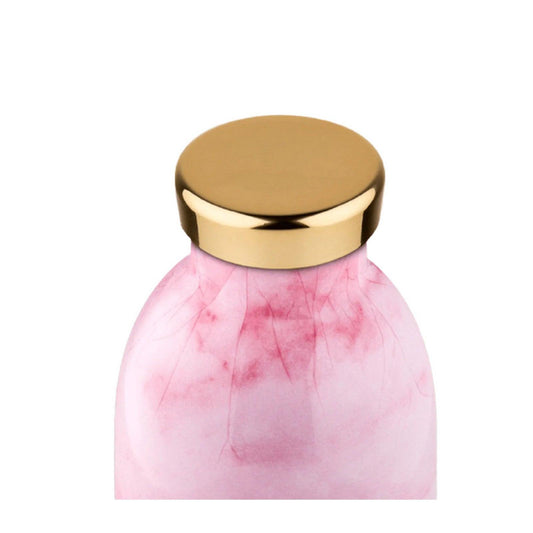 Termos do napojów unisex 24butelki - Butelka Clima 050 Marble Pink - Rosa