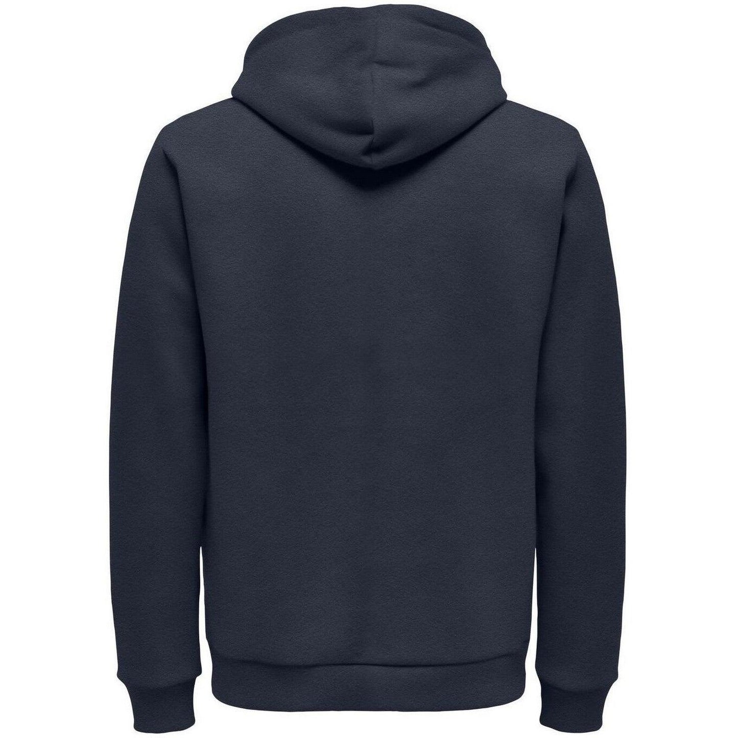 Felpe con cappuccio Uomo Only & Sons - Onsalberto Reg Unbrushed Zip Hood Swt Cs - Blu