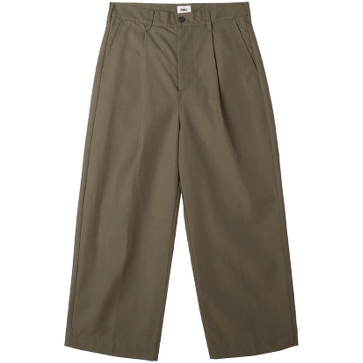 Obey Men's Trousers - Oliver Pleated Pant - Green