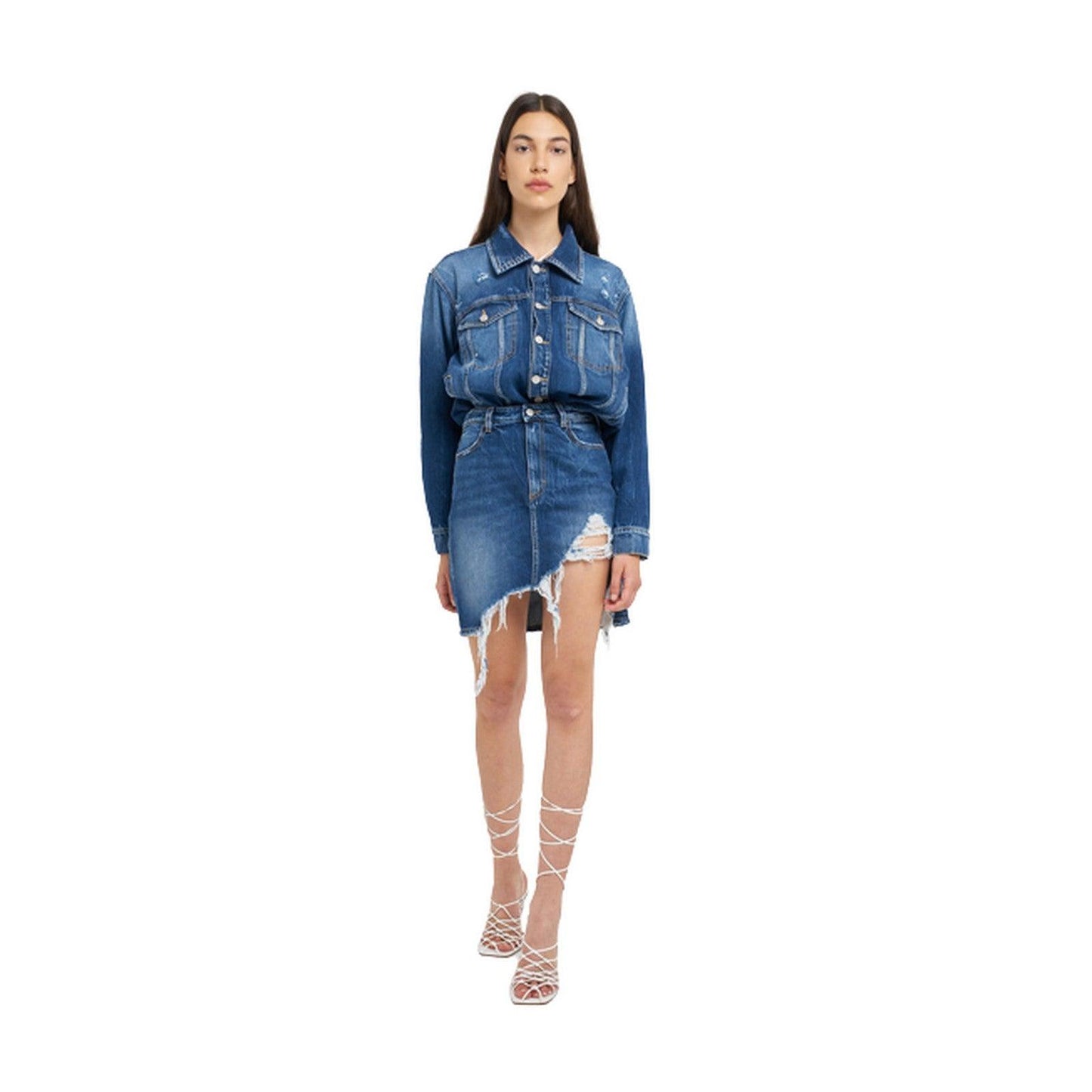 Jupes décontractées pour femmes Icon Denim - Monica - Bleu