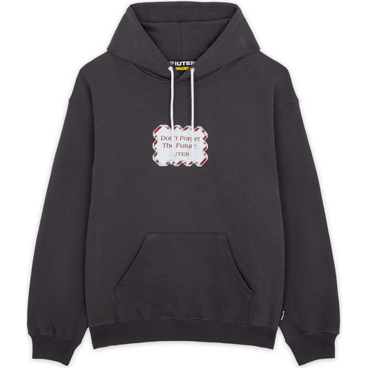Męskie bluzy z kapturem Iuter - Future Hoodie - Szare
