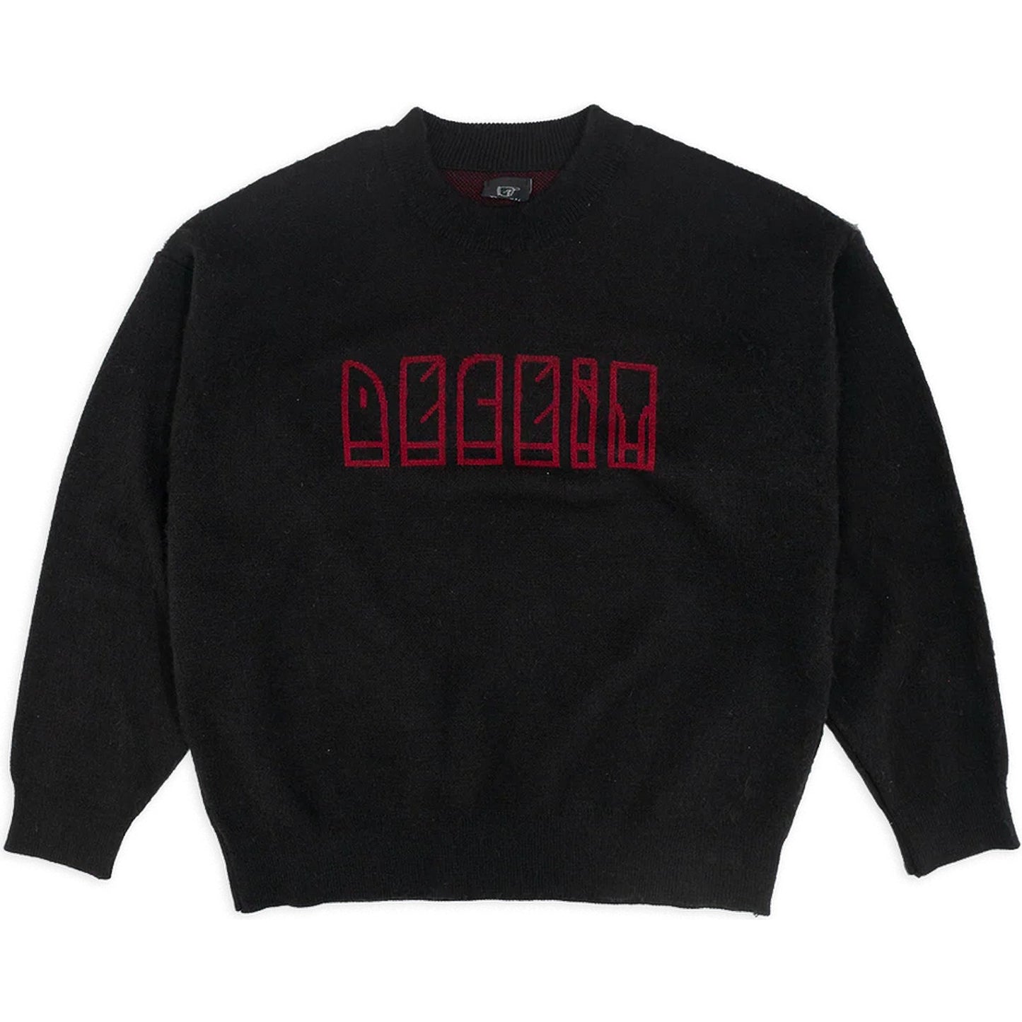 Maglioni Uomo Deceit - Geometric Devil Sweater - Nero