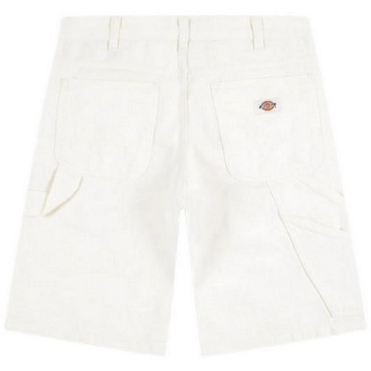 Bermuda Dickies pour hommes - Short en toile de canard Dickies - Crème