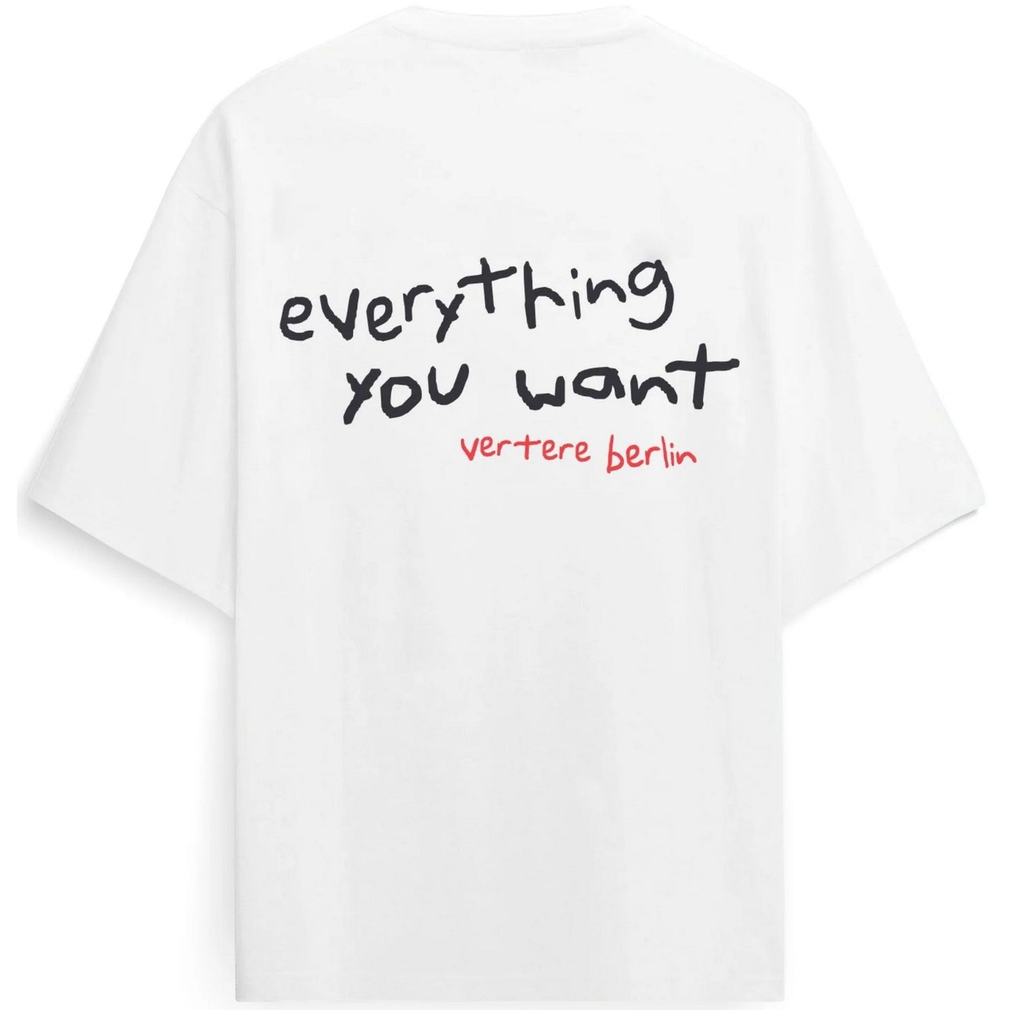 T-shirt Uomo Vertere Berlin - Everything You Want T-Shirt - Bianco