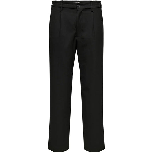 Only & Sons Pantalon pour hommes - Onsmiro Tailored Loose 0346 Pant Noos - Noir