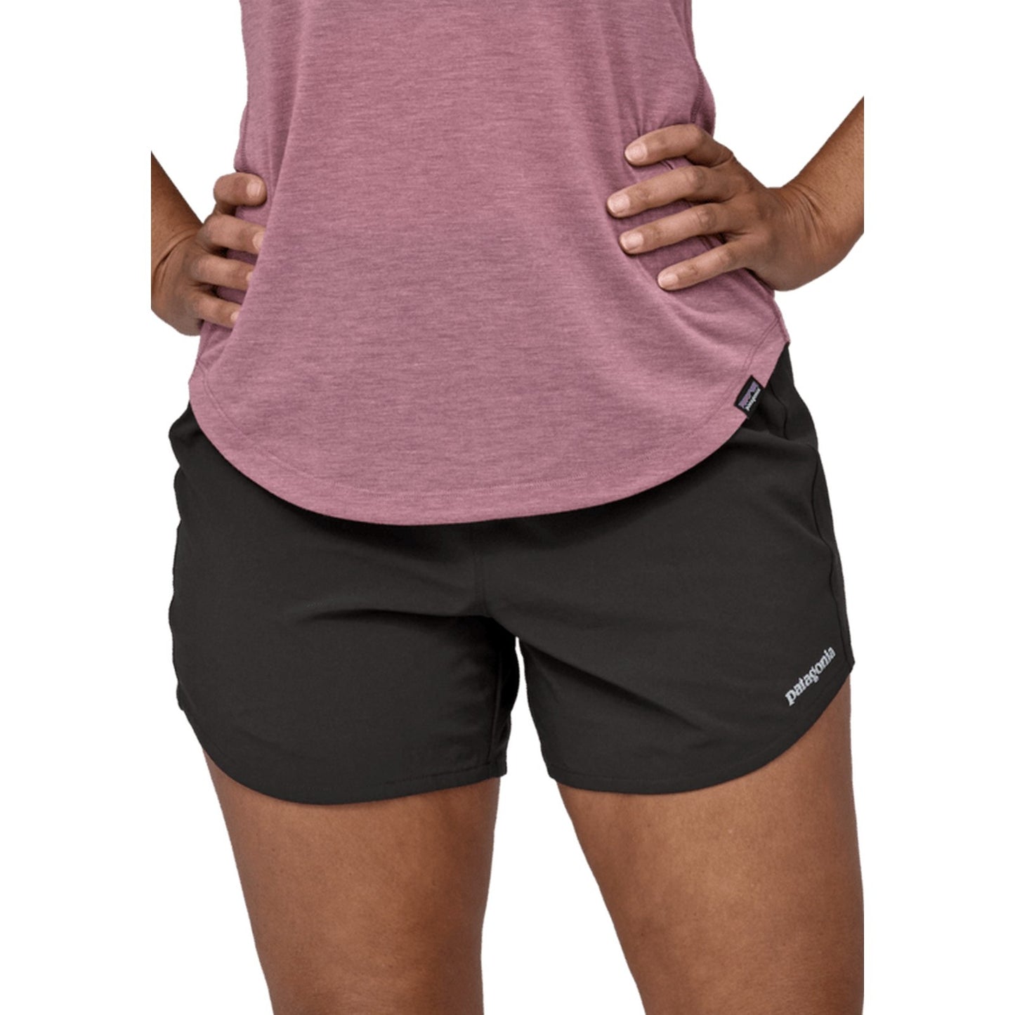 Pantaloncini Donna Patagonia - W's Trailfarer Shorts - 4 1/2 in. - Nero