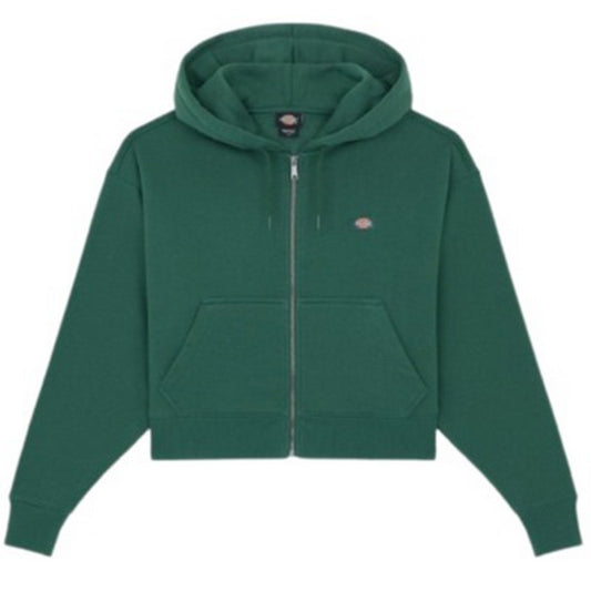 Dickies Damen Hoodies - Oakport Zip Hoodie W - Grün