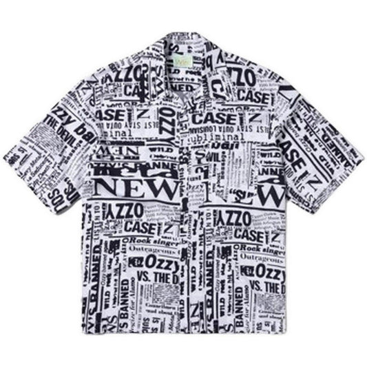 Koszule casualowe unisex Aries - Ozzy Hawajska koszula - Biała