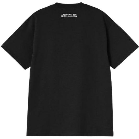 T-shirt Uomo Carhartt Wip - S/S Sean Hamilton 02 T-Shirt - Nero
