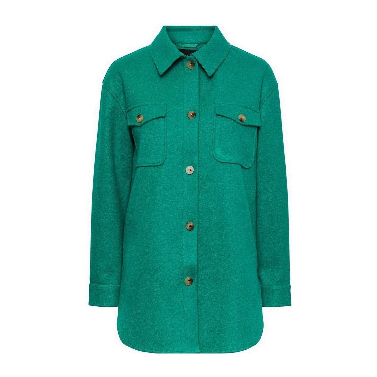Giacche Donna Pieces - Pcjudy Shacket Noos Bc - Verde
