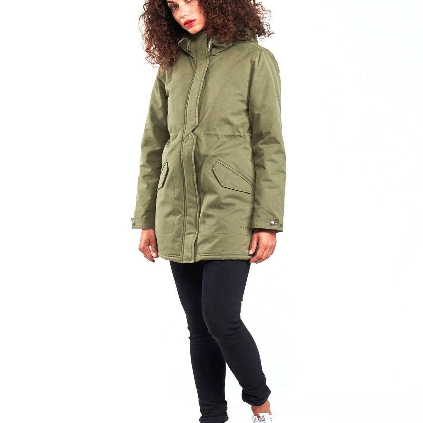 Giacconi Donna Volcom - Less Is More 5K Parka - Verde
