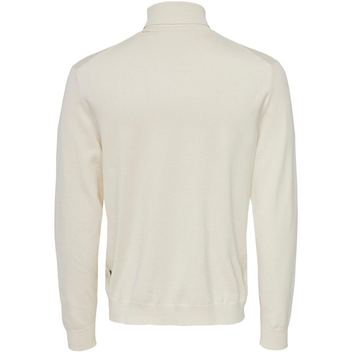 Maglioni Uomo Only & Sons - Onswyler Life Roll Neck Knit Noos - Bianco