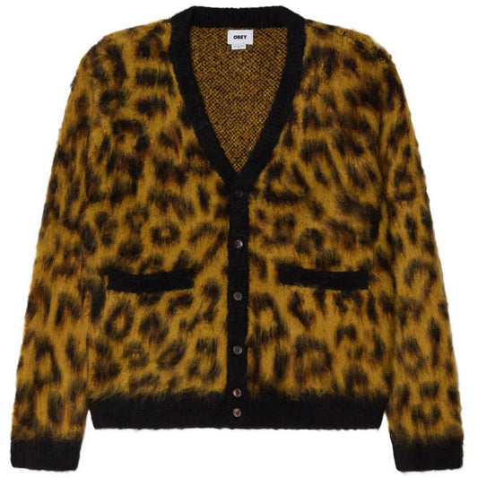 Obey Cárdigan para hombre - Patrón Cárdigan - Multicolor