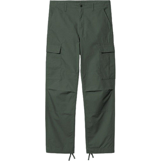 Carhartt Wip Herrenhose – Regular Cargo Pant Baumwolle Columbia Ripstop – Grün