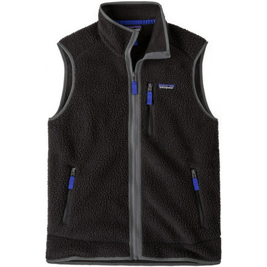 Gilet Uomo Patagonia - M's Retro Pile Vest - Nero