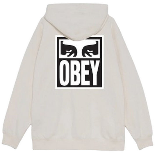 Obey Men's Hoodies - Obey Eyes Icon Hood Premium Fleece - Grey
