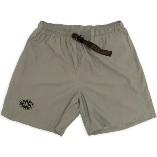 Deceit Herren-Bermudashorts – Stuck in a Loop Tech Short – Militärgrün